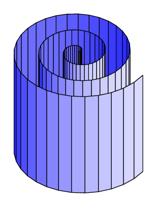Cylindric spiral