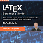 LaTeX book cover